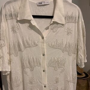 ZARA SUMMER !!! nowww! READY FOR DINNER BY THE OCEAN ! open .. or not … 😃🍹🏖️